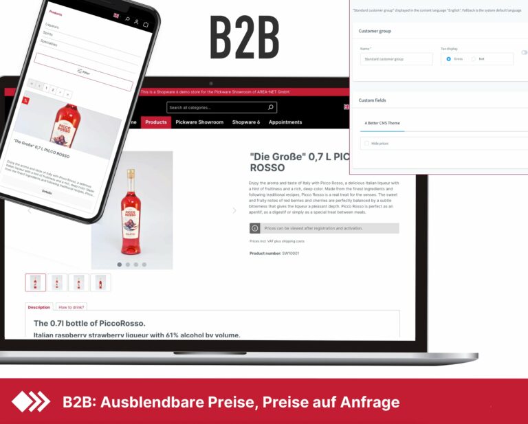 A Better CMS B2C B2B Shopware 6 Theme